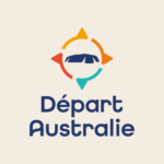 départ australie logo