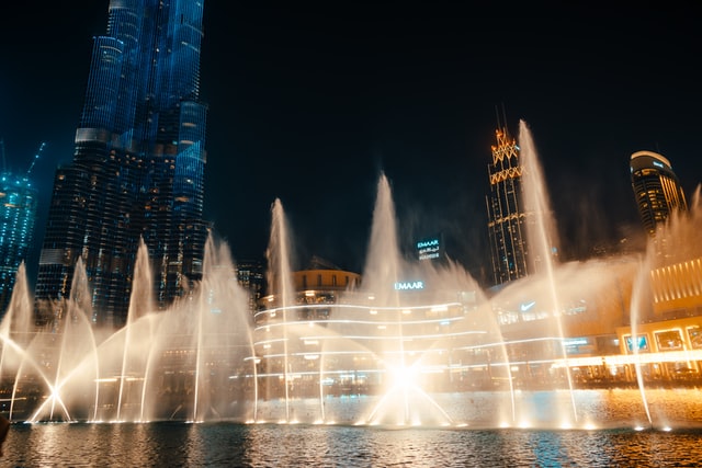 fontaines de Dubaï